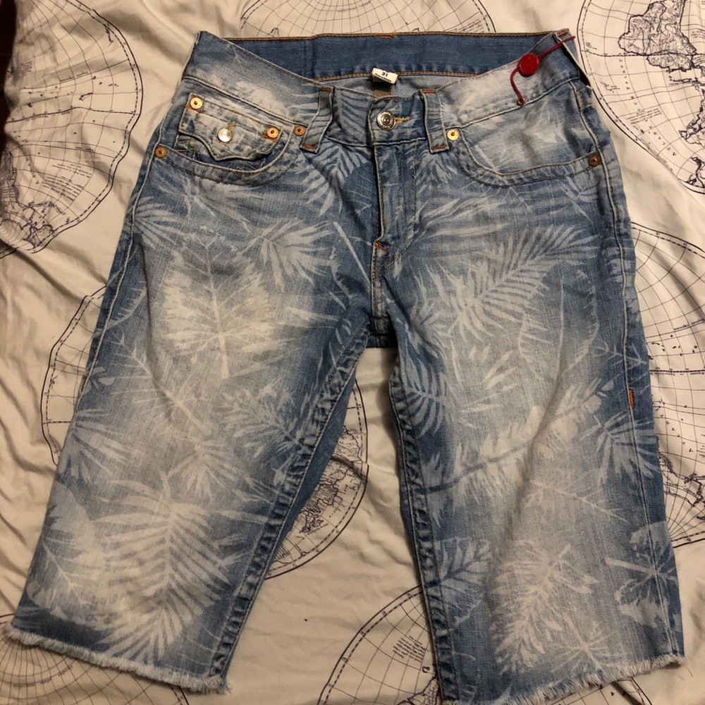 True religion Jean shorts